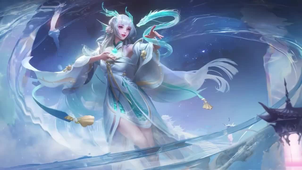 王者爆料 西施fmvp皮肤特效展示 大招开启后西施变成小龙女太美了