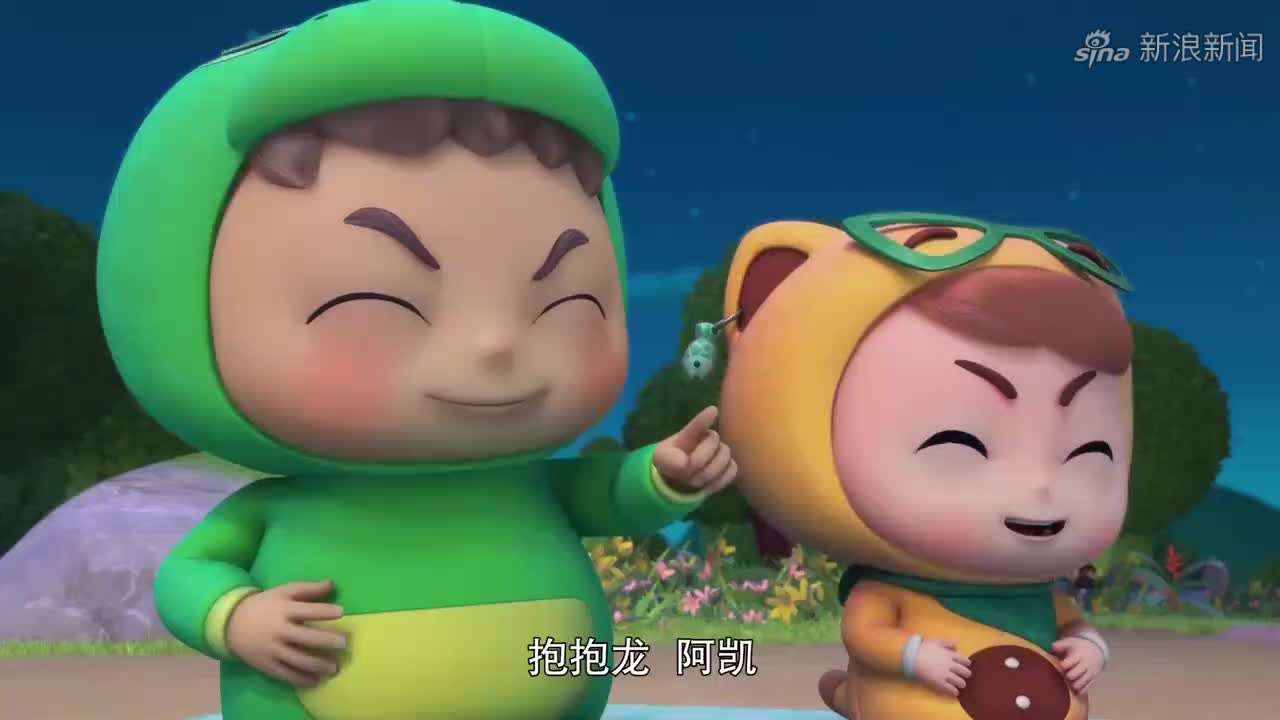 闪天下:小朋友急中生智,成功躲过小黑拦截