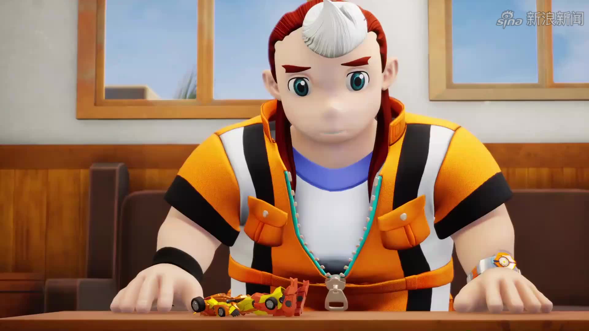 爆速合体:大刚爬山太累想绕路,海学长使劲一拽,就把他拽走了