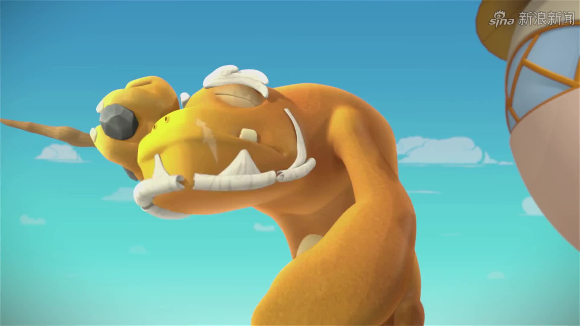 蛋计划:萝卜兔真是可爱,夹在食蛋兽中间,守护龙蛋的安全