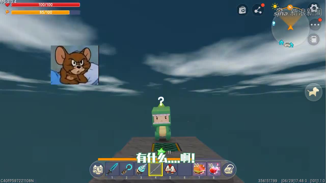 迷你世界:八哥爱玩颜色跳跳,7人来陪他耍,小墨多次拿冠军气他