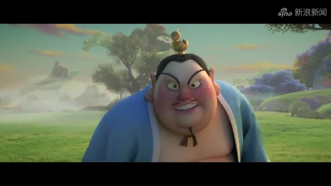 哪吒之魔童降世:哪吒太皮了,变成申公豹骗人,结果被师父收了