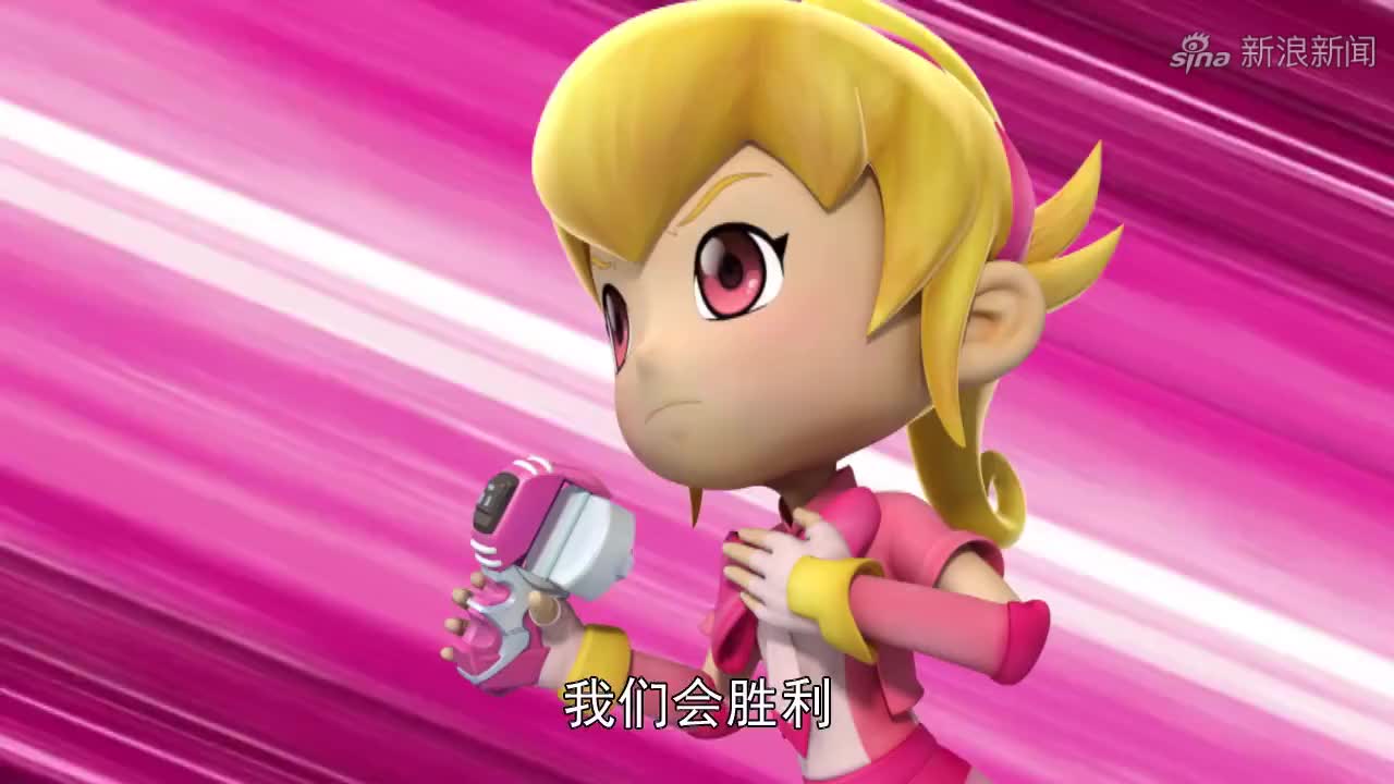 指令宝贝:粉红宝战斗力惊人,连爆熊王都被折服,要当粉红宝装备