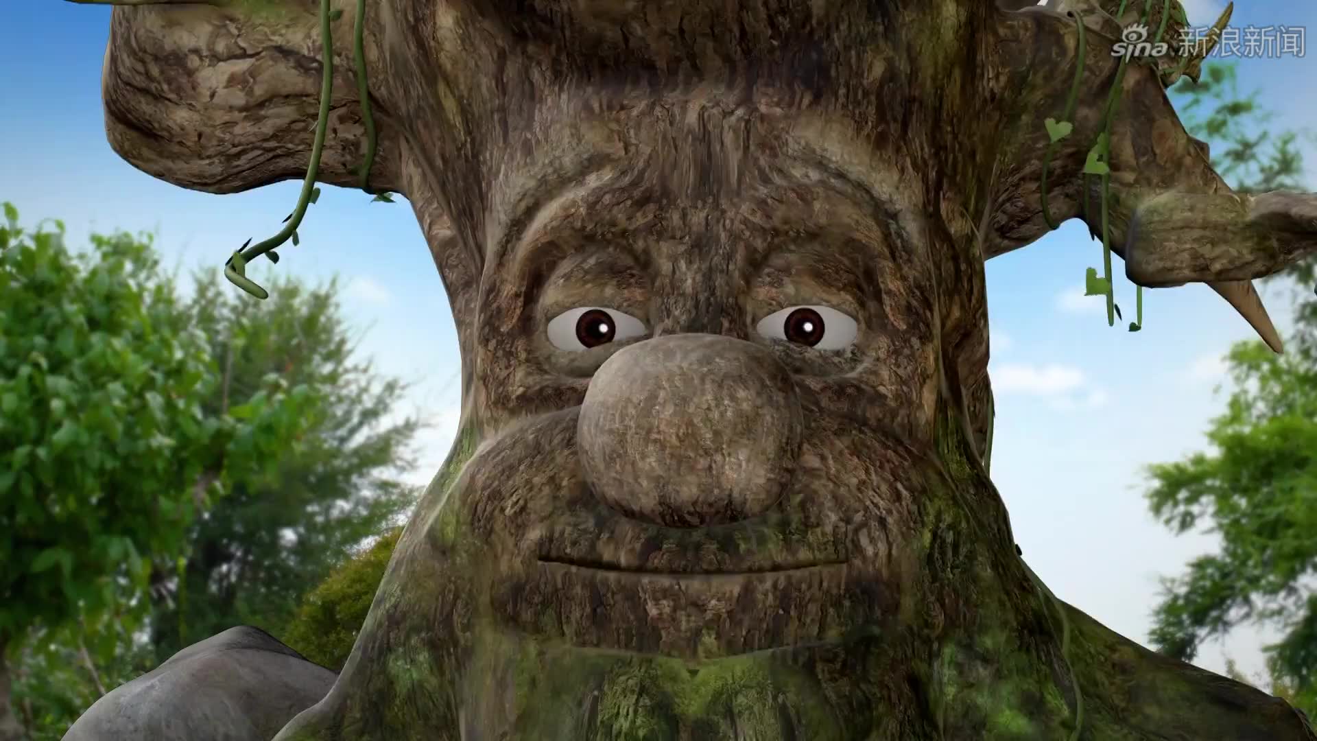 州洲绿之梦:大树爷爷太厉害了,小脚丫不仅复活了,还开花了呢