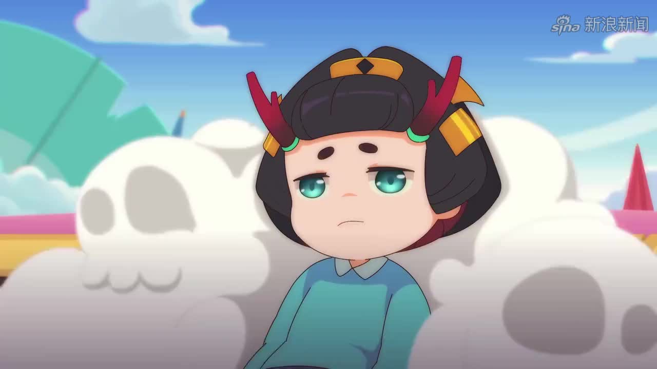 百鬼幼儿园:茨木再次被酒吞教训,把他的角都打掉了,太萌了