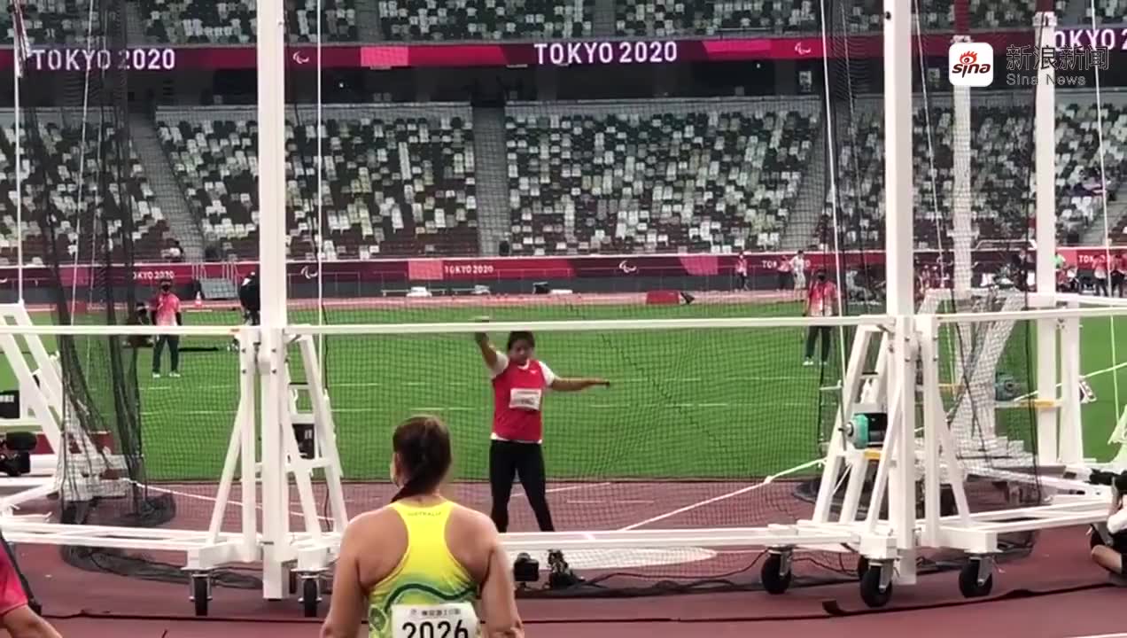 残奥会卢冬女子50米蝶泳破世界纪录夺得金牌.