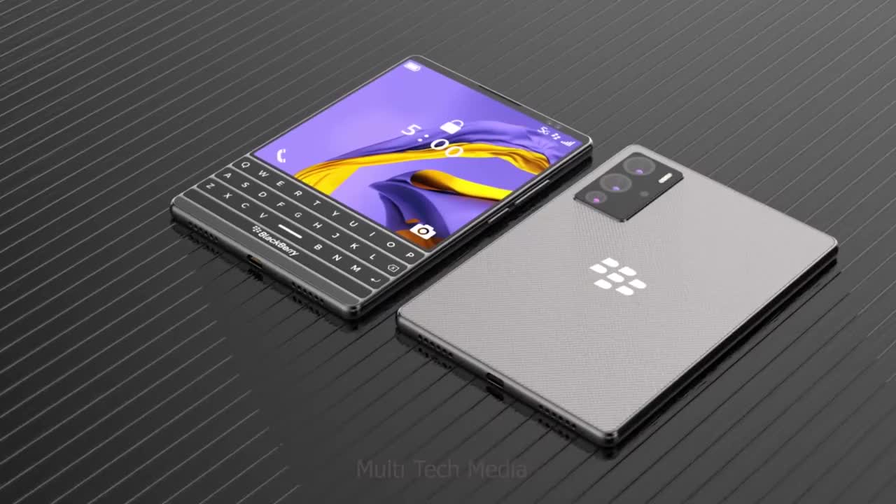 黑莓 passport 2 概念机:实体键盘,皮质后盖