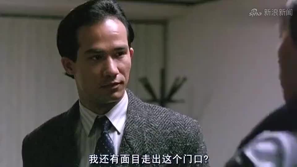 英雄本色:居然说发哥烂鱼,狄龙瞬间爆炸,指着李子雄就放狠话