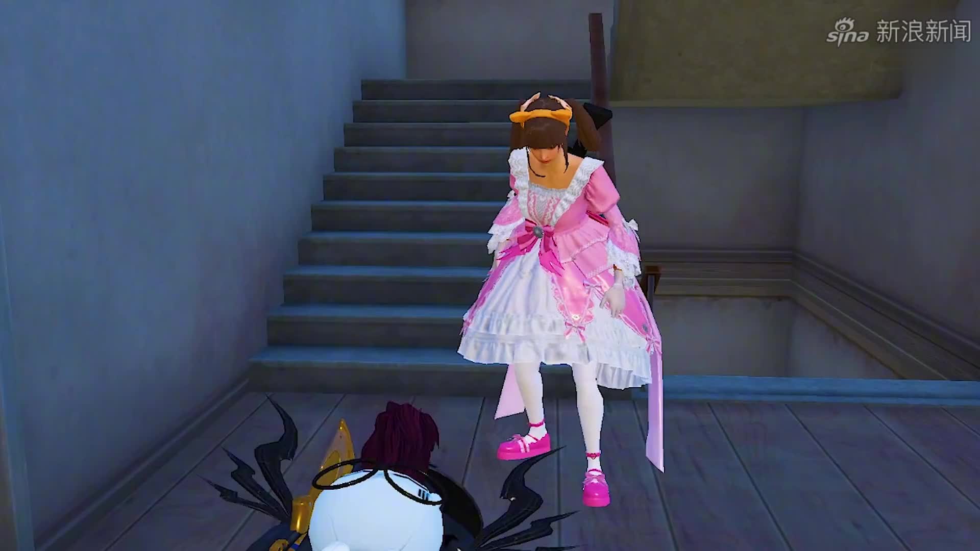 暴走的小药:落地一把小手枪,为了能吃鸡,小药竟不惜爆清凉照!