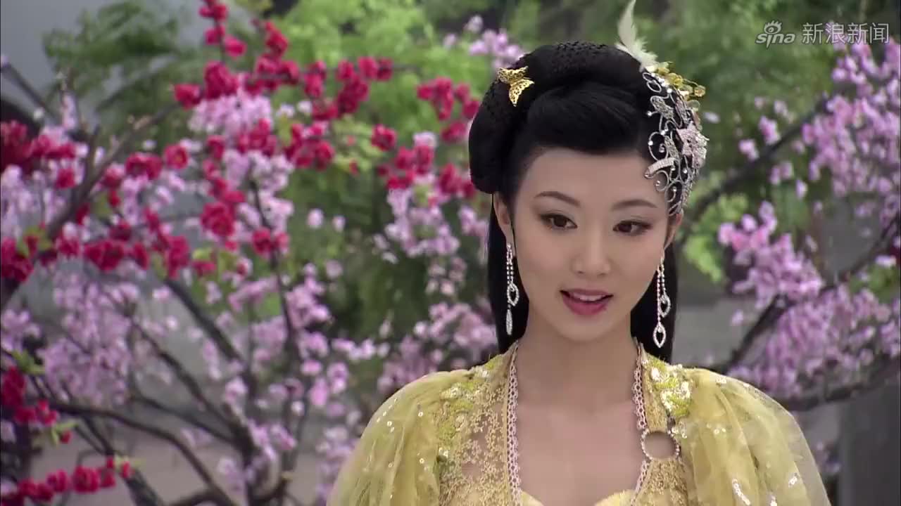 天地姻缘七仙女:王瑾上天找三仙女,刚见面却被三仙女推下凡间