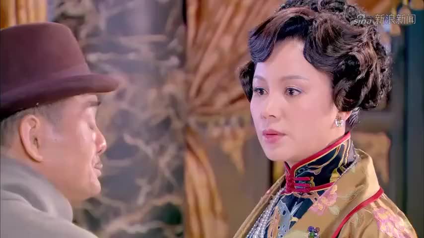 烽火佳人:夫人质问毓婉,毓婉承认翡翠屏风是她送给了霆琛