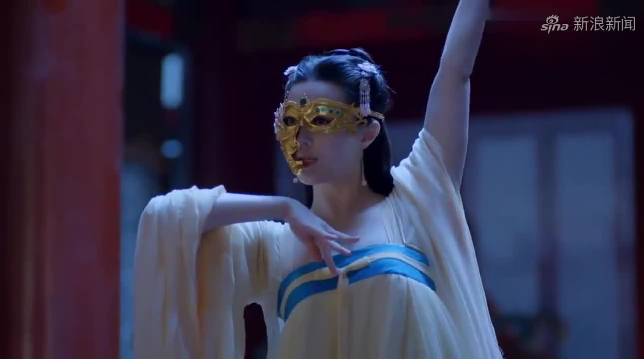 武媚娘传奇:如意在殿内练习舞蹈,没想到皇上过来了,还与之共舞