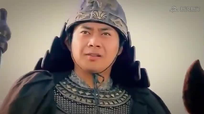 隋唐英雄:雄阔海将问斩,伍天锡一支穿云箭相救,出场一刻太帅了