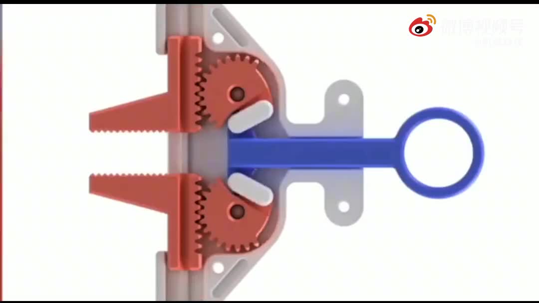 手动下颌抓夹机构