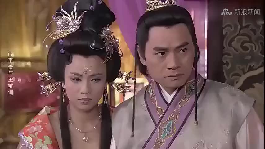 薛平贵与王宝钏:刘义将王银钏也带走了,王夫人悲痛欲绝
