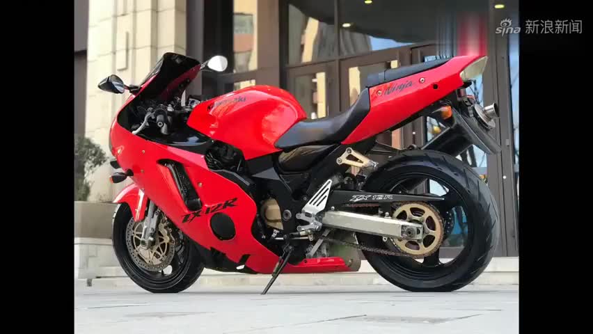 川崎zx12r猎隼者,曾经对抗铃木隼的神车!