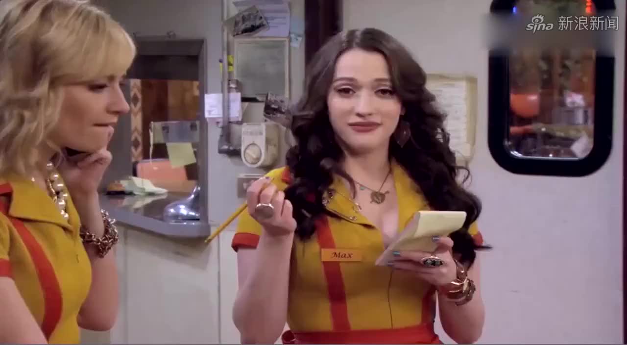 破产姐妹:下雪天为什么还要上班,han可能已经被雪花砸晕了