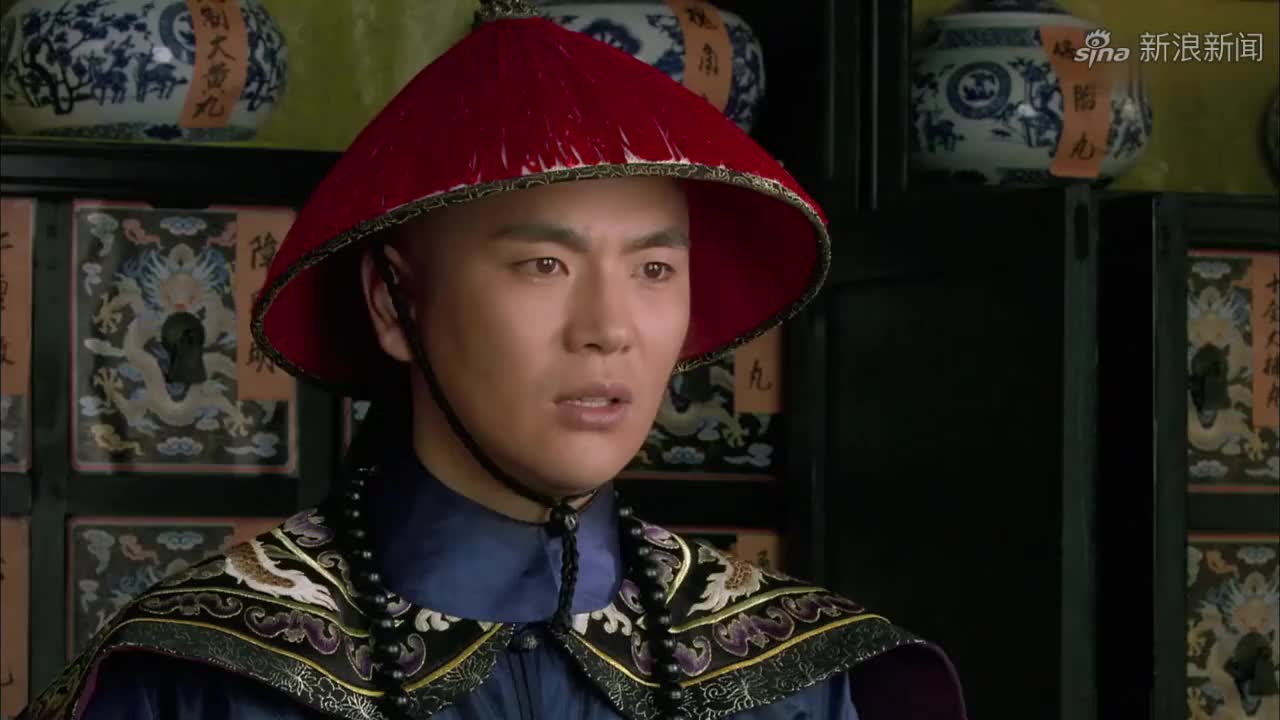 甄嬛传:温太医去惠嫔宫里,看到惠嫔时怕到退后