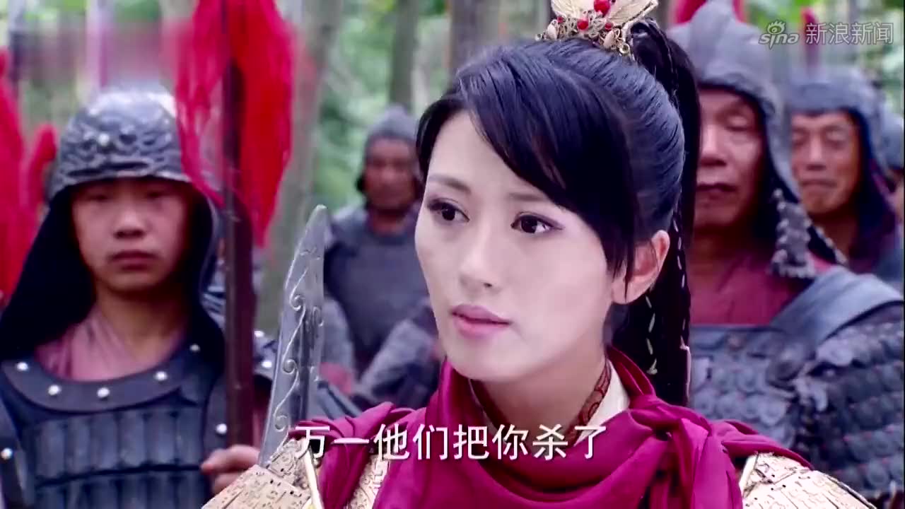 薛丁山想去找樊梨花议和,窦仙童坚决不让去