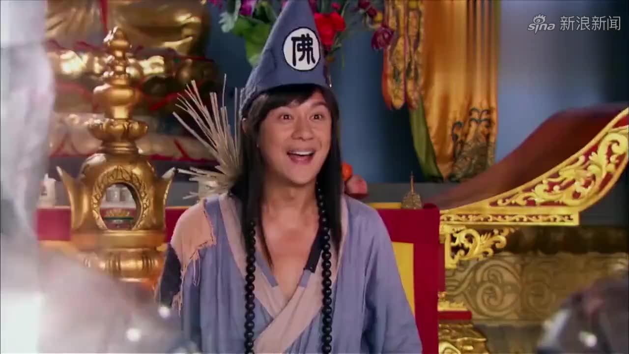活佛济公:广亮不停济公话带天鹅去见赑屃,两个活宝又给济公闯祸