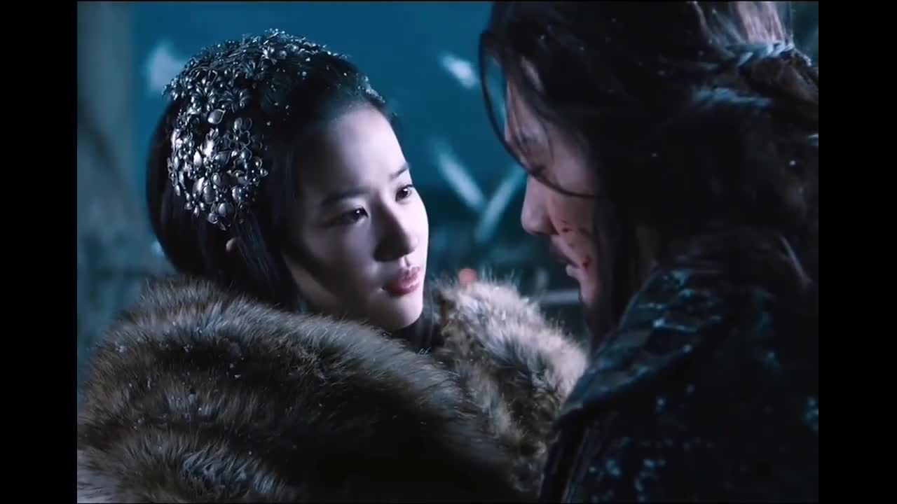 秦时明月:虞姬为项羽舞剑,红衣持剑倾国倾城!