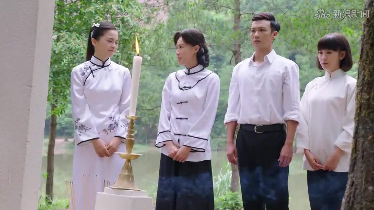 忍冬艳蔷薇:一家人来给王耀上香,生活会变好,让他安息!