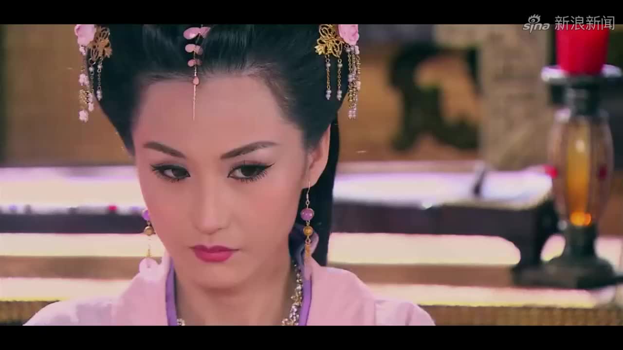 隋唐英雄:杨广来请安,眼睛却直溜溜的看着慧儿