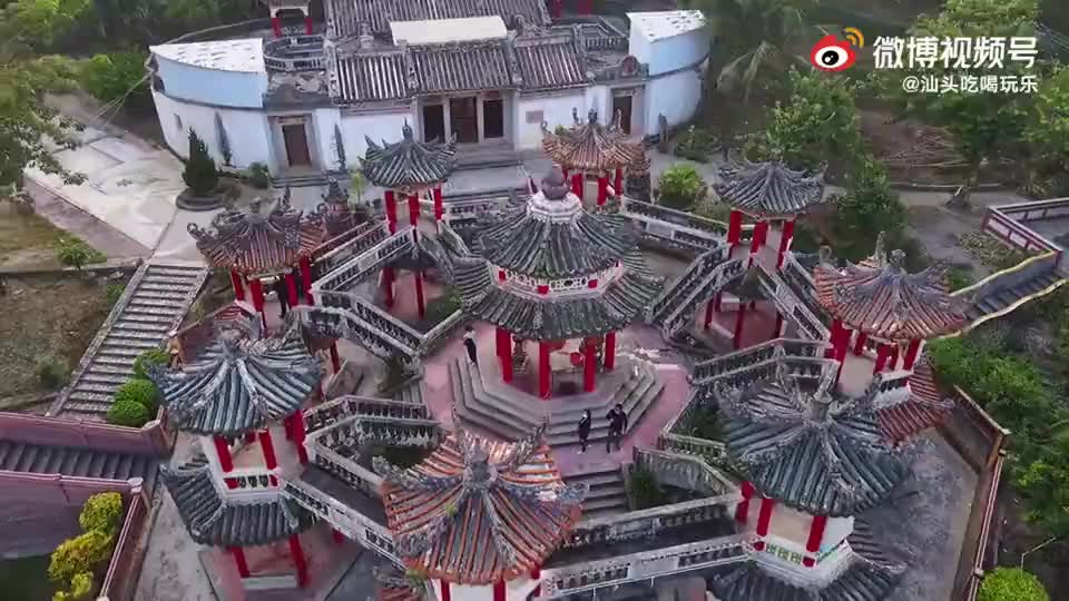 仙城八角亭,坐落于汕头市潮南区仙湖风景区,你去过吗?