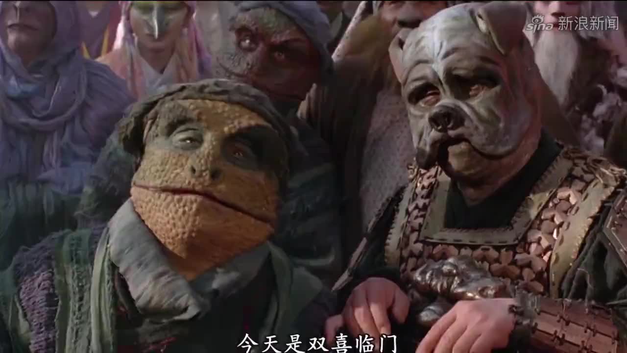 大话西游之大圣娶亲:白晶晶的师姐来暴力了,把强盗3人都给杀了