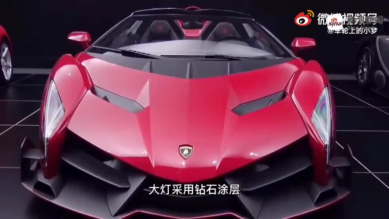 粉色的兰博基尼是真好看,比玛莎拉蒂美多了