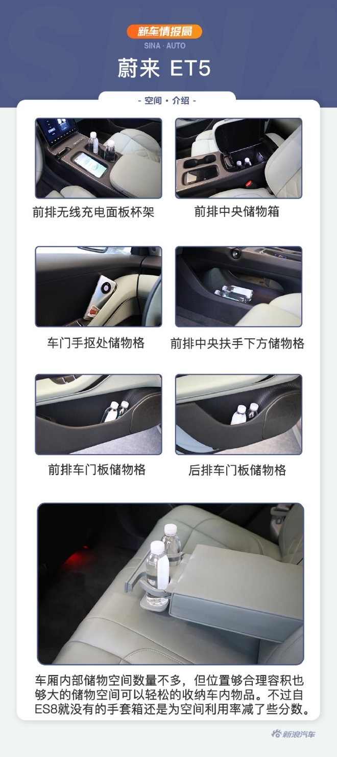 延续自然环保 蔚来ET5座舱静态解析