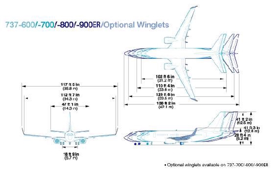 波音737800结构图图片