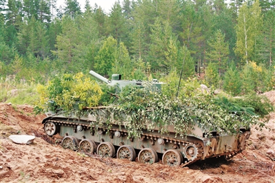 俄罗斯研发变色迷彩伪装军装甲车辆将具备隐身能力