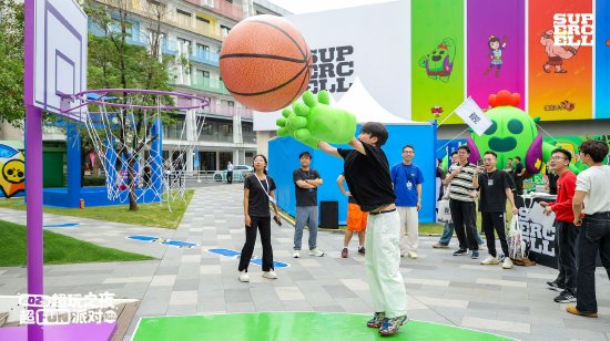 （“荒野投篮”互动点）