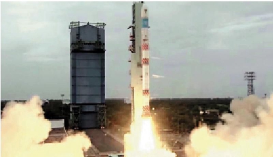 印度新型火箭首秀失利 未能成功将卫星送入预定轨道