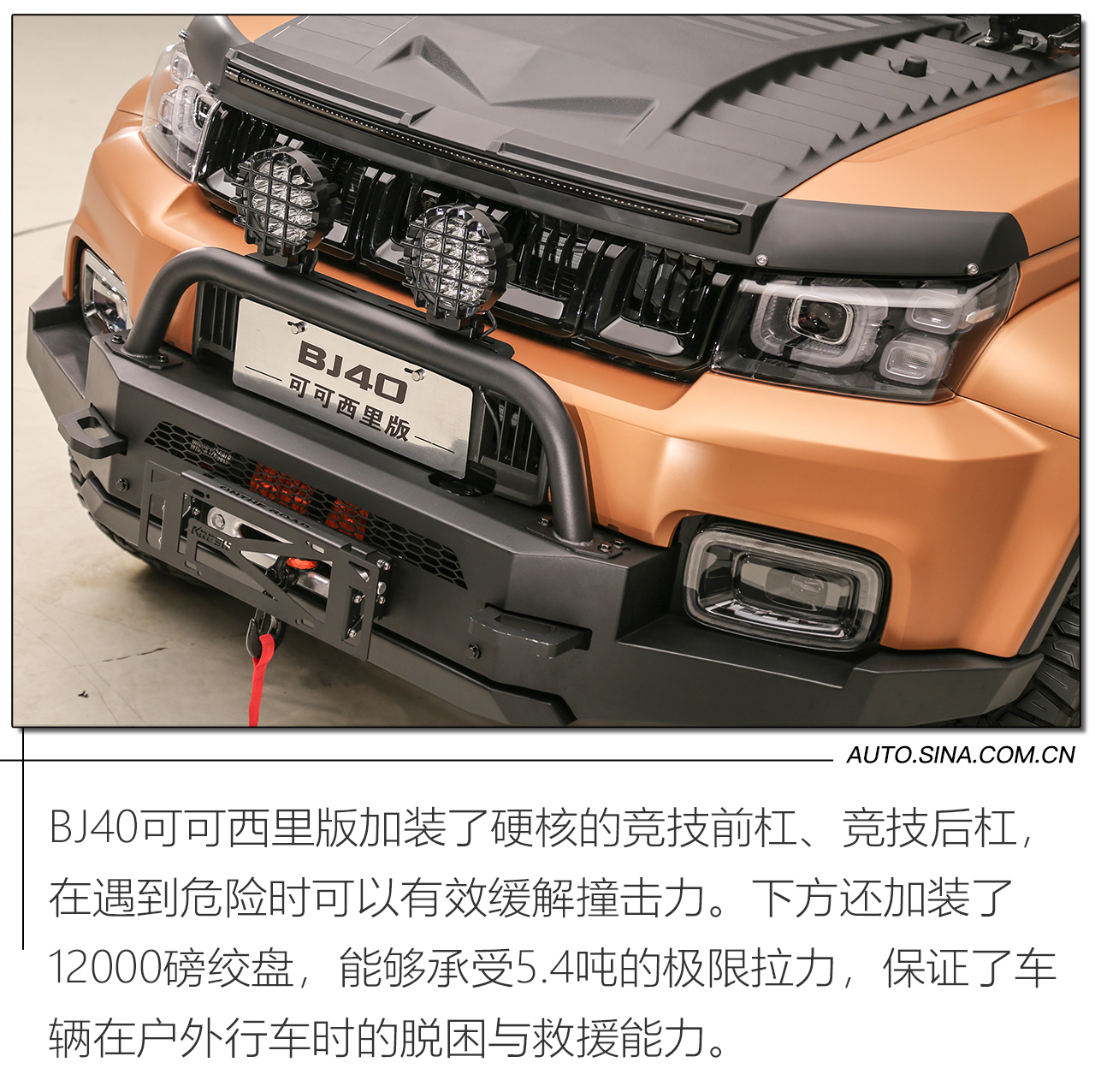 硬核玩家的必备好物 实拍北京BJ40可可西里版