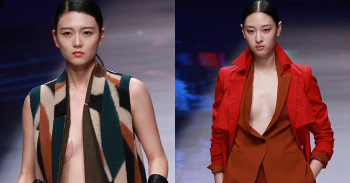 第十一届中国超级模特大赛总决赛举行,众佳丽真空上阵,性感比拼.