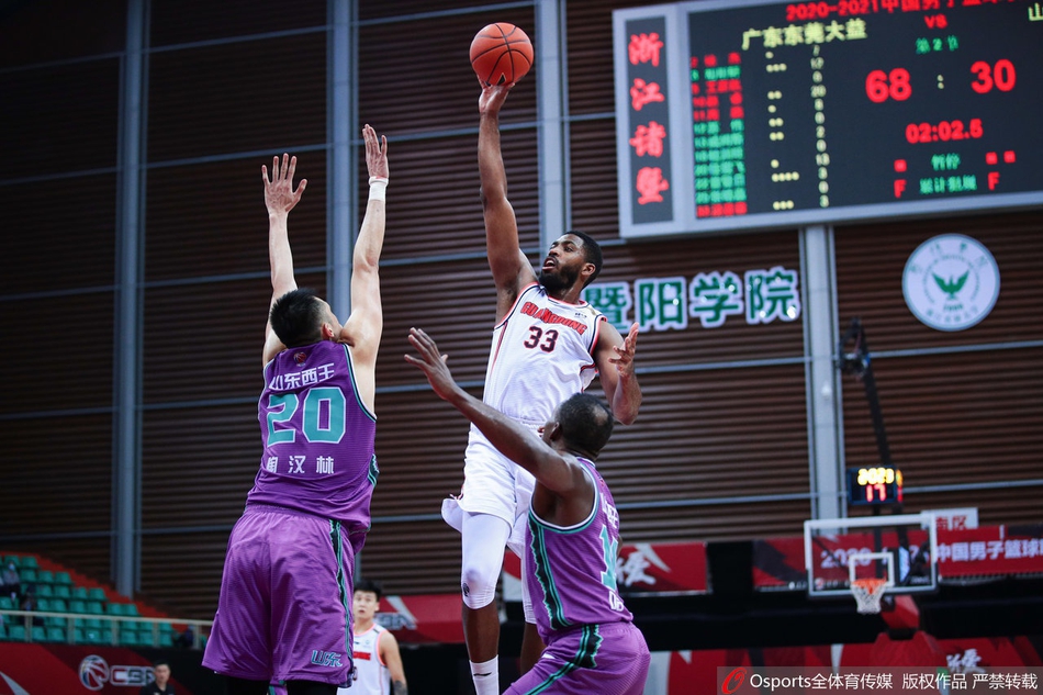 CBA半决赛：广东117-99山东