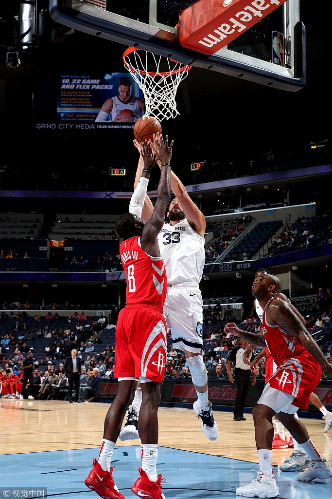 小加索尔篮下强打