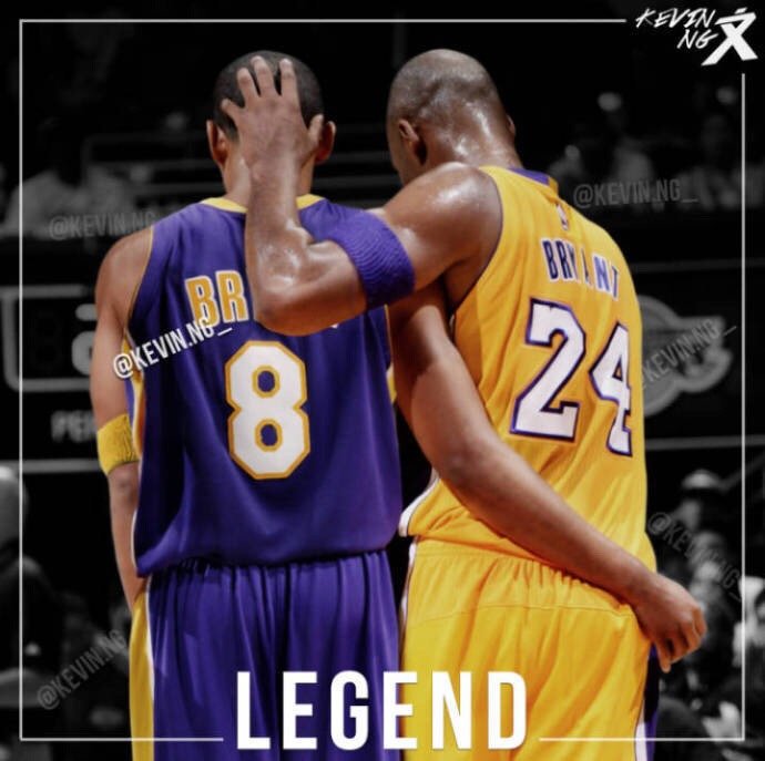 8号的科比和24号的科比