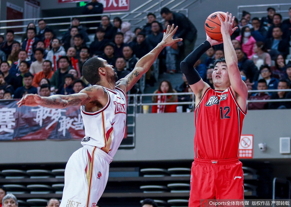 CBA第22轮:浙江VS深圳