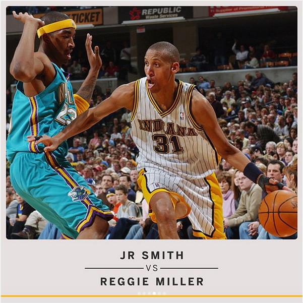 雷吉-米勒vsJR-史密斯