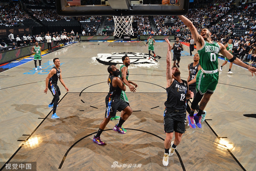 [NBA季后赛]凯尔特人108-130篮网 三巨头合砍61分