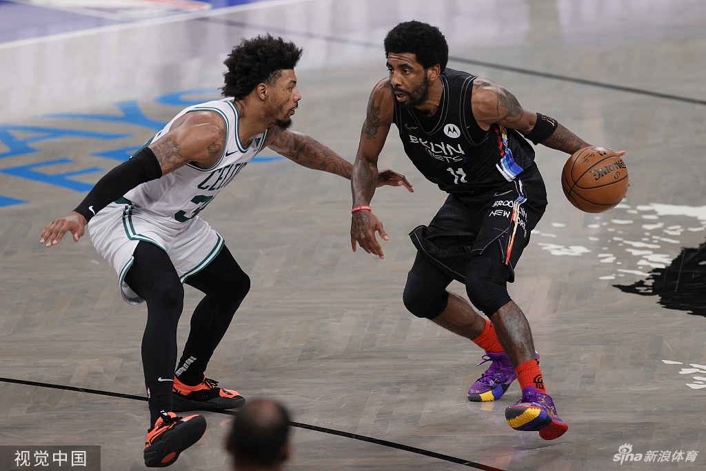 [NBA季后赛]篮网4-1淘汰凯尔特人 哈登砍三双