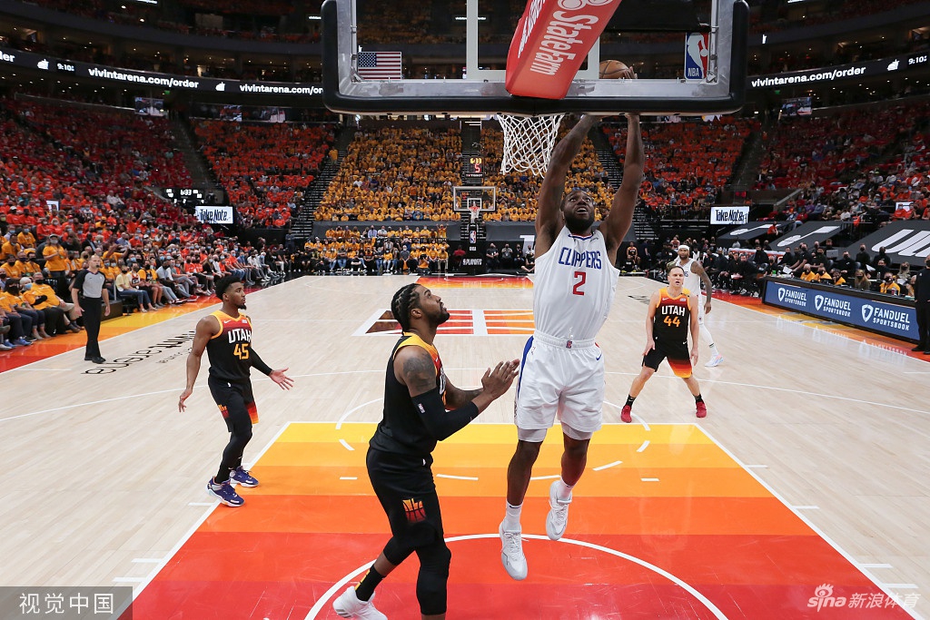 [NBA季后赛]快船109-112爵士 米切尔砍45分