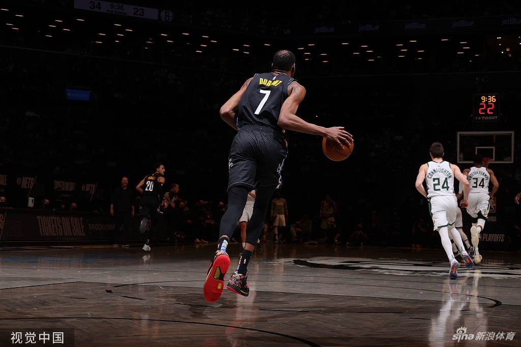 [NBA季后赛]雄鹿108-114篮网 杜兰特49分总分3-2