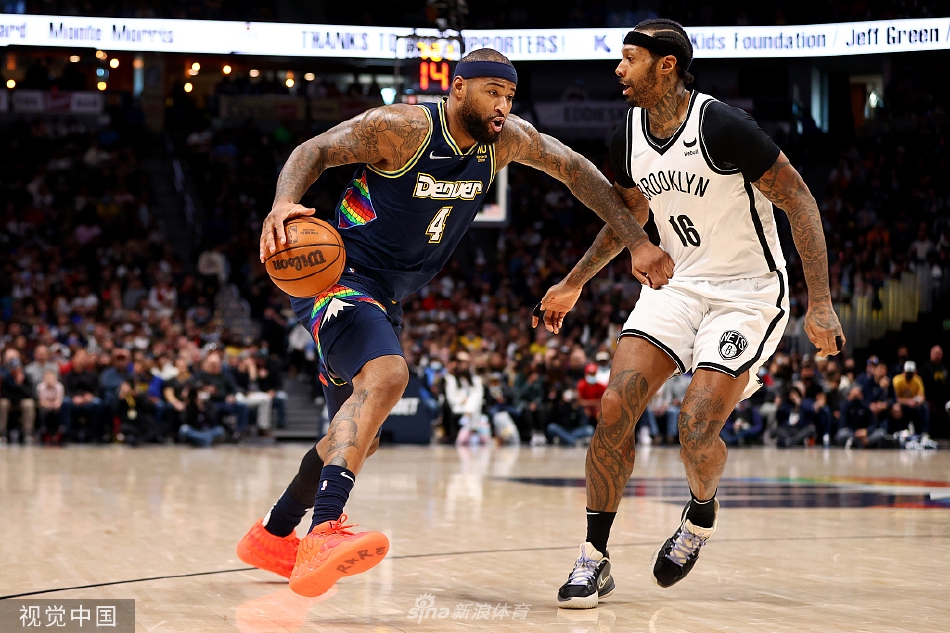 [NBA常规赛]篮网104-124掘金