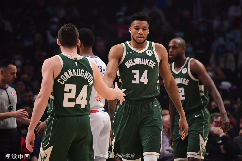 [NBA常规赛]字母哥28+10 雄鹿137-113快船