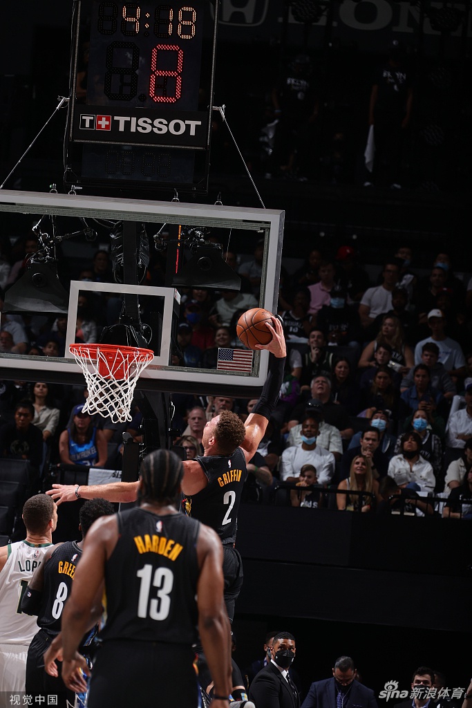 [NBA季后赛]雄鹿108-114篮网 杜兰特49分总分3-2