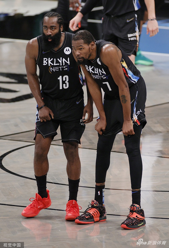 [NBA季后赛]篮网4-1淘汰凯尔特人 哈登砍三双